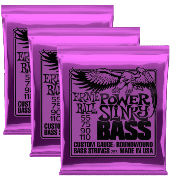 Ernie Ball Power Slinky Bass 3Pk